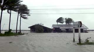 Watch: Tropical storm Pabuk makes landfall in southern Thailand; 1 dead