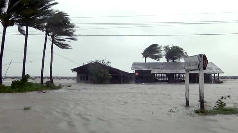 Tropical storm Pabuk makes landfall in Thailand, killing one fisherman