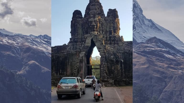 Entry to Angkor Thom
