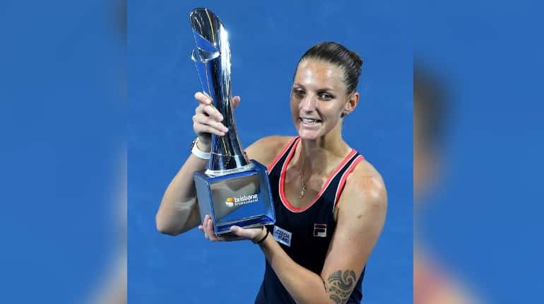 Karolina Pliskova wins Brisbane International Karolina Pliskova wins Brisbane International