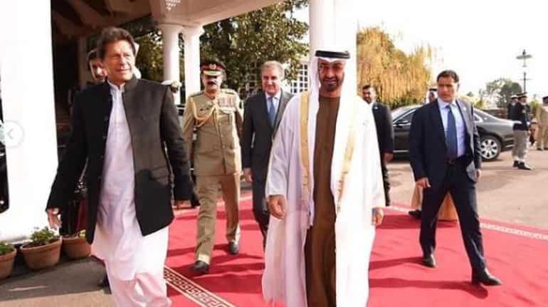 Imran Khan picks up Abu Dhabi crown prince at airport, drives car himself to PM House