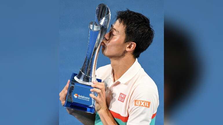 Japan's tennis star Kei Nishikori wins Brisbane International Japan's tennis star Kei Nishikori wins Brisbane International