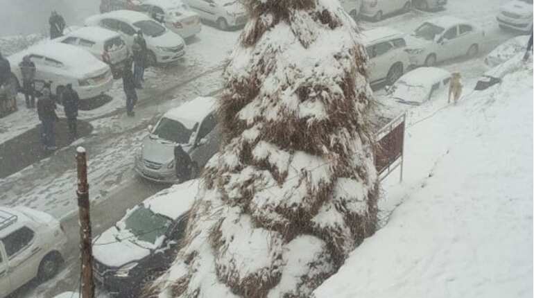 Watch: Snowfall brings down temperature in Himachal Pradesh Watch: Snowfall brings down temperature in Himachal Pradesh
