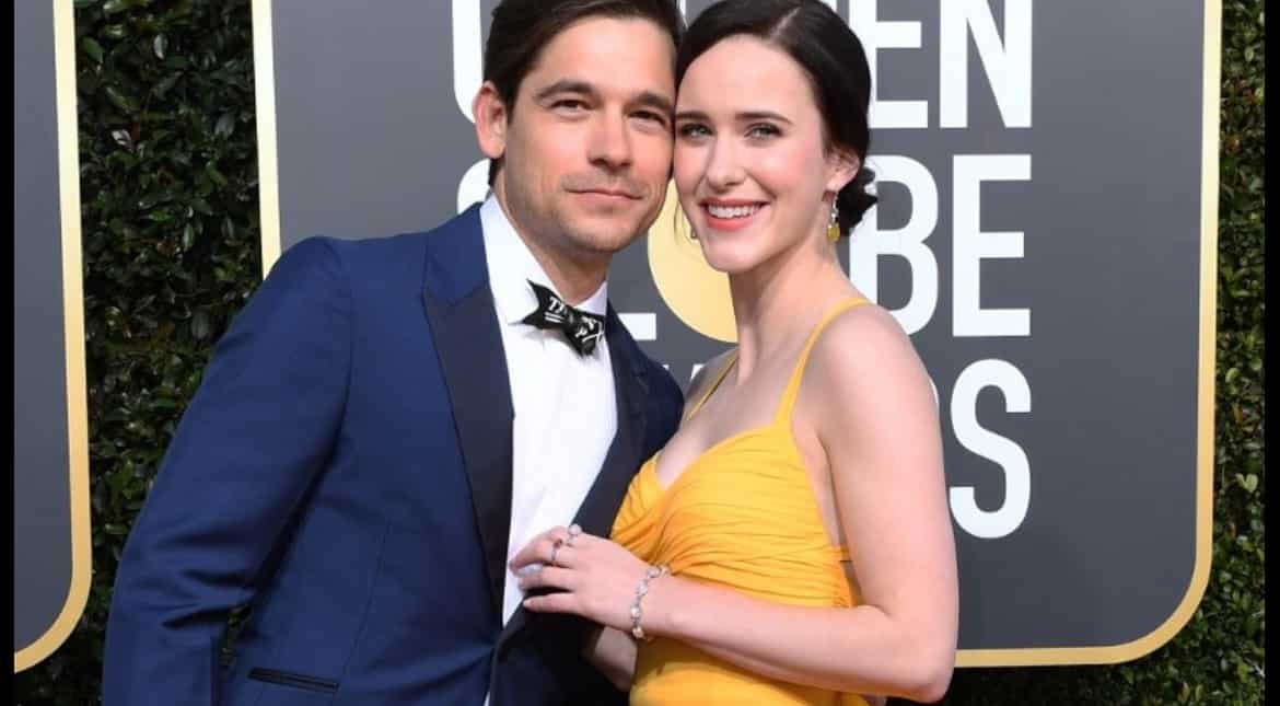 Rachel Brosnahan with Jason Ralph
