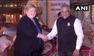 Norwegian PM Erna Solberg arrives in Delhi on 3-day visit