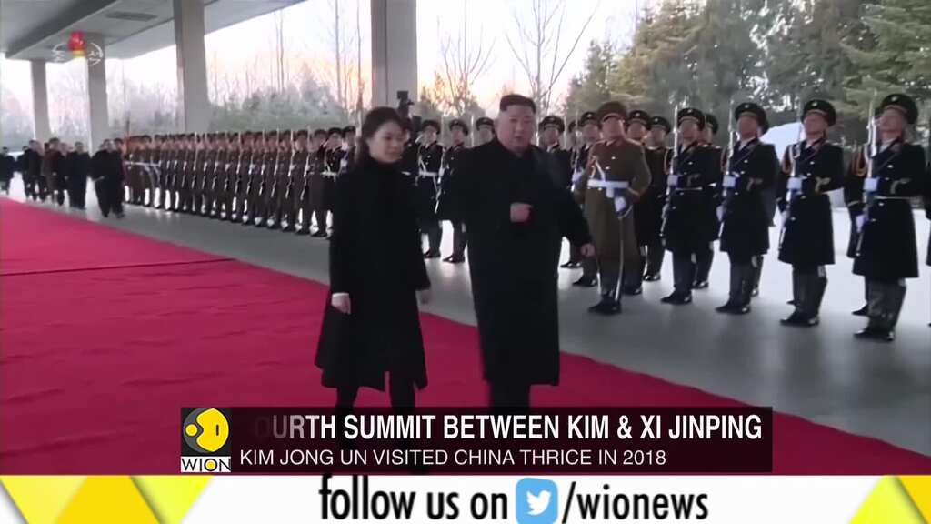 Kim Jong un visits Beijing on Xi Jinping's invitation
