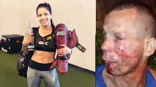 Brazilian MMA fighter Polyana Viana beats up thief who tried to rob her with fake gun