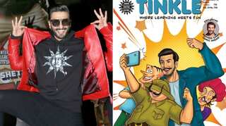Ranveer Singh's animated version makes it to the cover of Tinkle comics