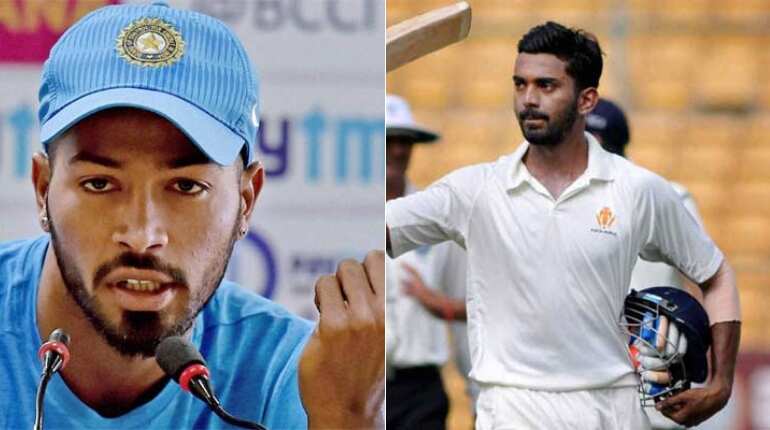 BCCI issues showcause notice against Hardik Pandya, KL Rahul for comments on women in TV show
