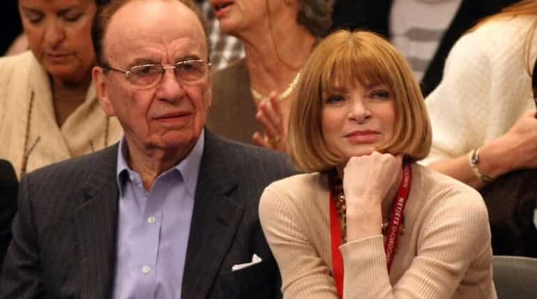 Rupert Murdoch and Anna