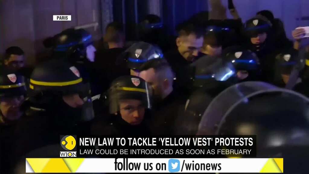 France mulls new law to tackle against 'yellow vest' protests