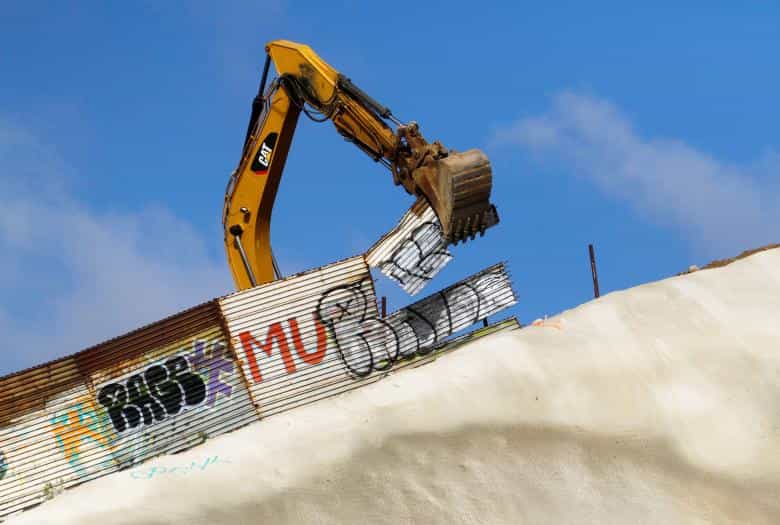 The wall is here to stay