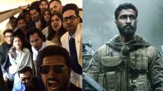 Vicky Kaushal gets his Bollywood 'friends' to cheer for 'Uri', watch video