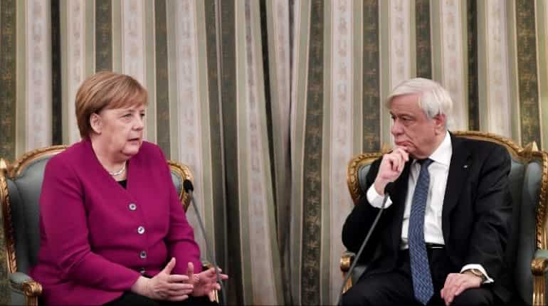 Merkel says Germany takes responsibility for Nazi crimes in Greece Merkel says Germany takes responsibility for Nazi crimes in Greece