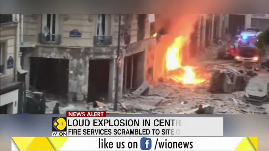 Several injured in loud explosion in central Paris