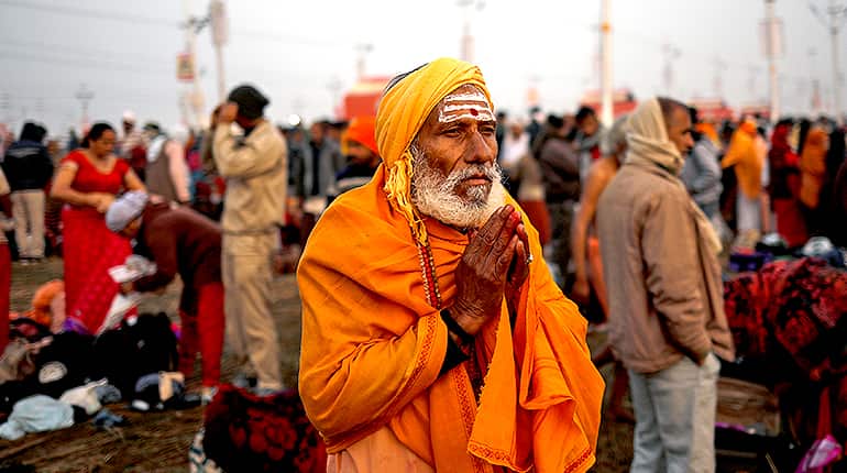 Millions of Hindus gather ahead of Kumbh Mela seeking salvation