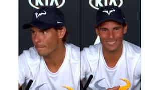 Australian Open: Rafael Nadal wins, journalist sleeps at press conference, watch what happens