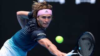Australian Open: Alexander Zverev overpowers Bedene to move into second round