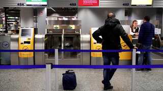 Germany's Frankfurt airport security staff begin one-day strike