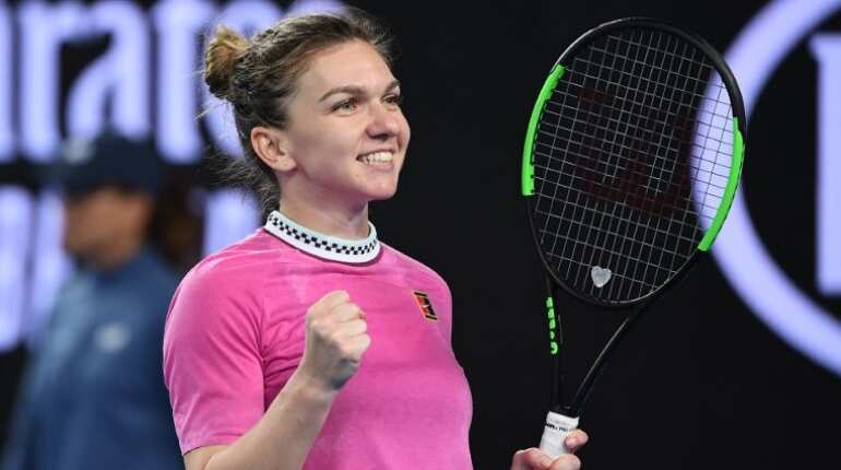 World No.1 Halep survives scare