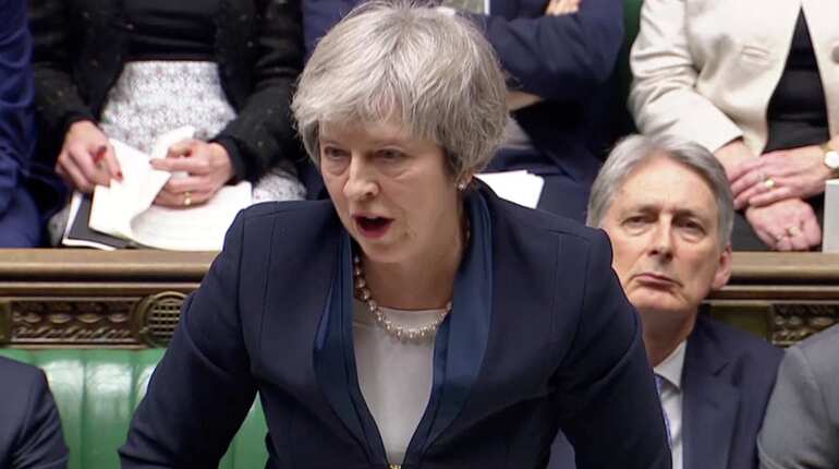 British PM May warns MPs 'Brexit could be lost' if they vote down deal