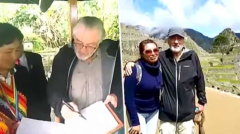 Oscar-winning actor Robert De Niro gets a surprise honour as he travels to Machupicchu Oscar-winning actor Robert De Niro gets a surprise honour as he travels to Machupicchu