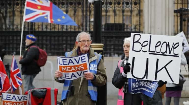 Lawmakers supporting Brexit