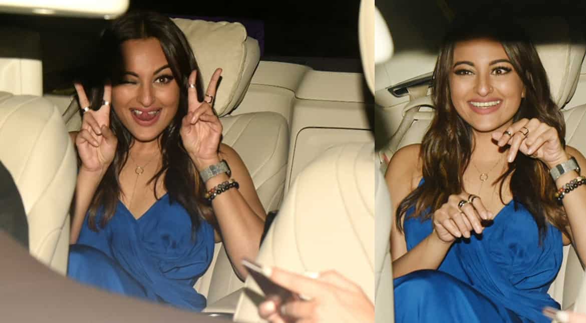 Sonakshi Sinha all ready for the party