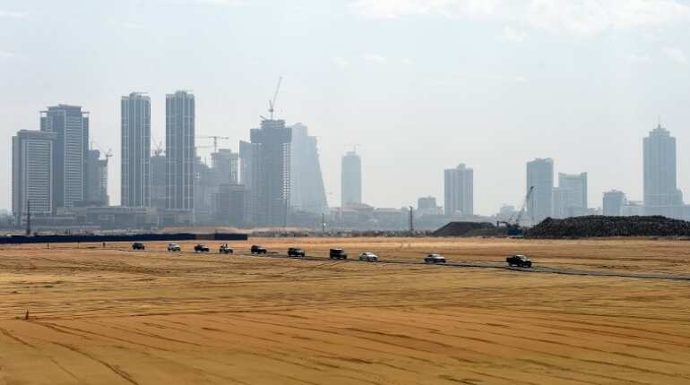 China firm completes $1.4 billion Sri Lanka land reclamation