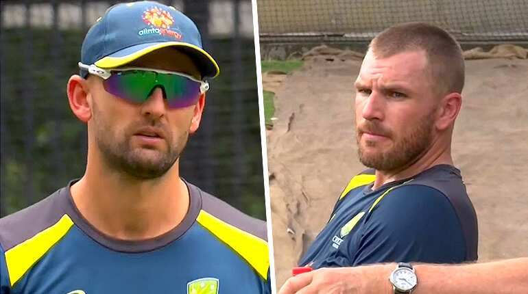 Finch happy with Lyon's displays ahead of India decider