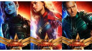 Good news for fans as 'Captain Marvel' releases 10 new character posters