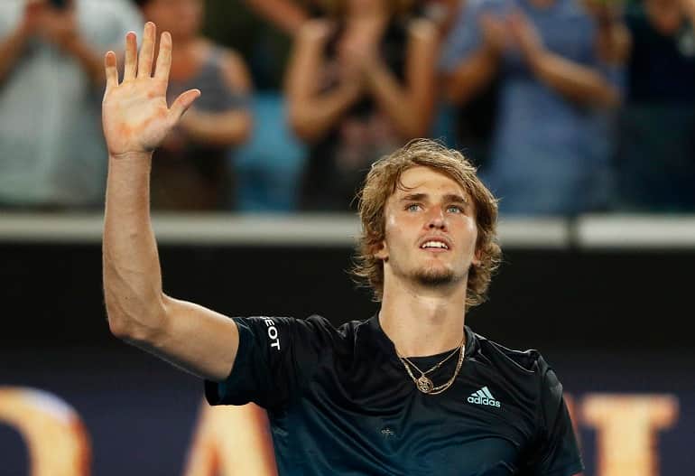 Australian Open: Wasteful Zverev advances after five-set battle Australian Open: Wasteful Zverev advances after five-set battle