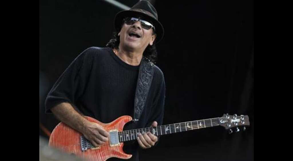 Guitarist Carlos Santana passes out mid-concert on stage in the US