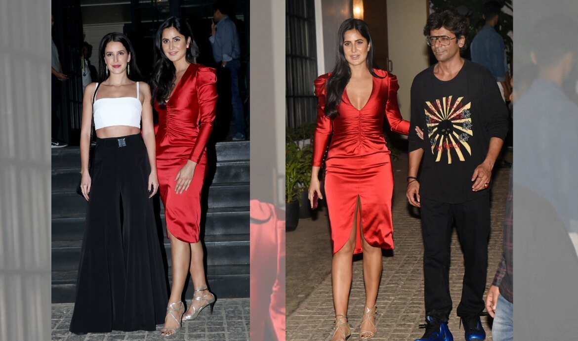 Katrina Kaif with sister Isabelle Kaif and Sunil Grover