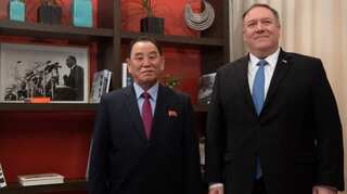 Top North Korean holds rare Washington talks to prepare Trump-Kim summit