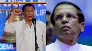 Activists decry Sri Lankan president's praise for Duterte's drugs war