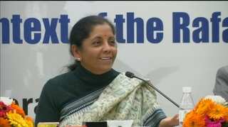 Rafale deal: Sitharaman asks whether opposition being used in game of corporate rivalry