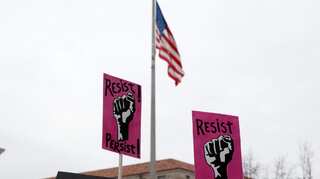 Thousands of women march in US cities for third straight year