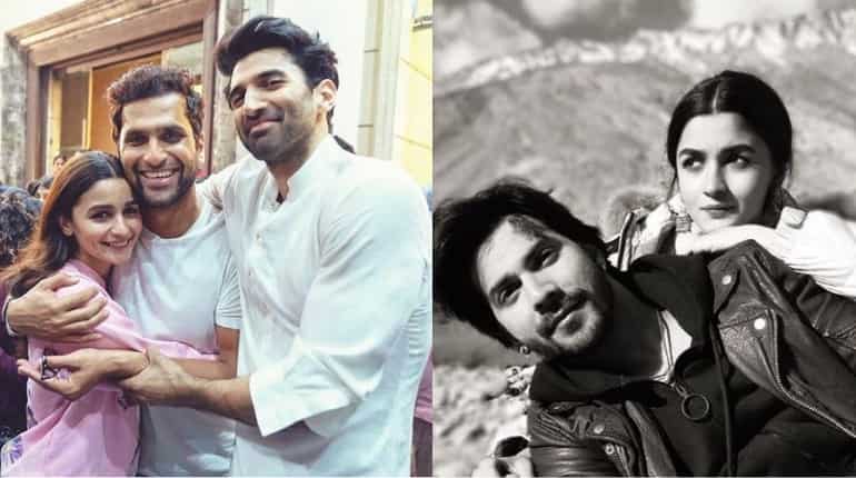 Alia Bhatt posts smiling photo with Aditya Roy Kapur and Abhishek Varman after 'Kalank' wrap up