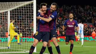 La Liga: Lionel Messi called off the bench to sink Leganes