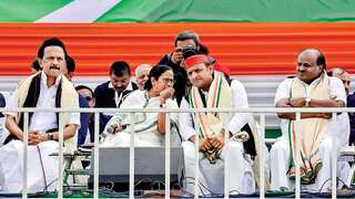 BJP is the only glue which binds 'disorganised' Opposition together