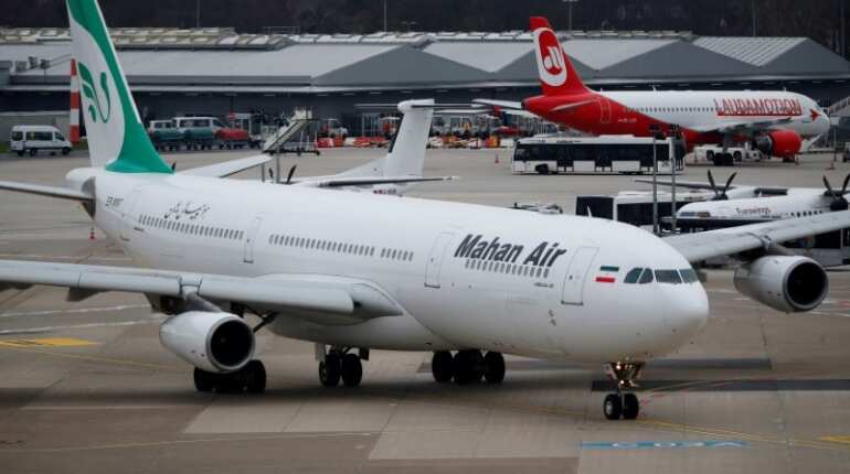 Germany bans Iranian airline from its airspace after US pressure