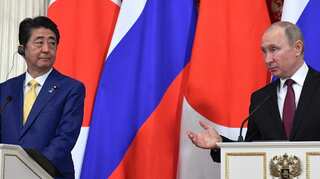 Any deal to end island row with Japan needs public support: Putin after meeting PM Abe