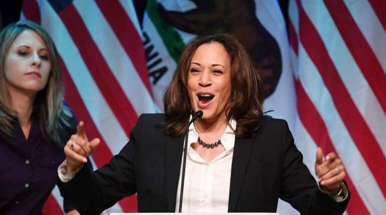 First black woman to participate US presidential election