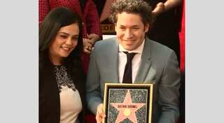 Venezuelan composer Gustavo Dudamel gets star treatment in Hollywood