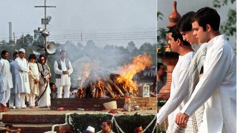 Rajiv Gandhi assassination in May, 1991