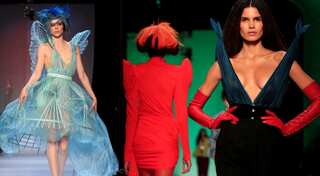 Designer Jean Paul Gaultier brings Japan-inspired fashion to Paris Haute Couture Week