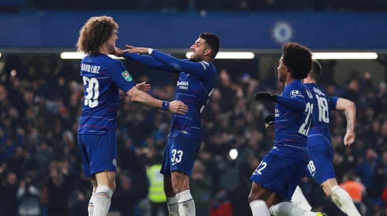 Chelsea edge Spurs on penalties to reach League Cup final