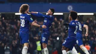 Chelsea edge Spurs on penalties to reach League Cup final