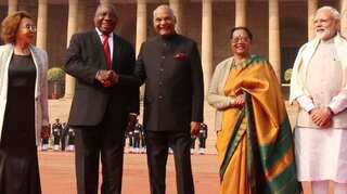 South African President Cyril Ramaphosa arrives in India; says visit will consolidate ties